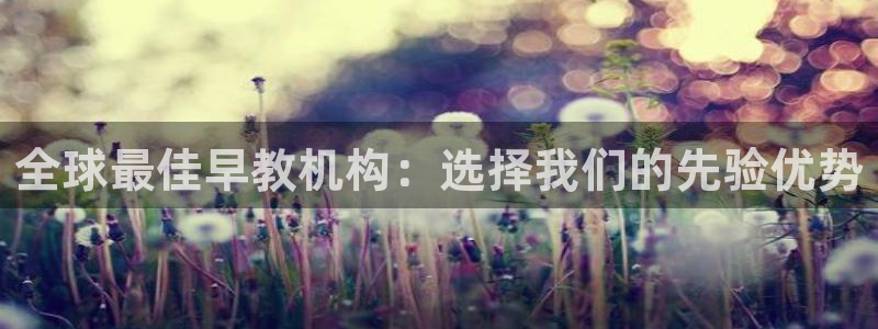 威九国际空降服务女演员叫什么名字：全球最佳早教机构：选择我们的先验优势