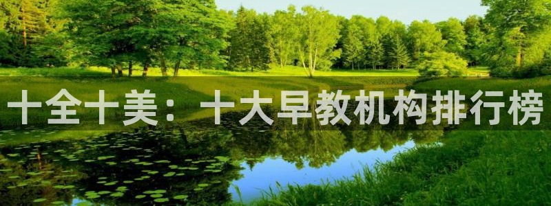 威九国际Sxsx：十全十美：十大早教机构排行榜