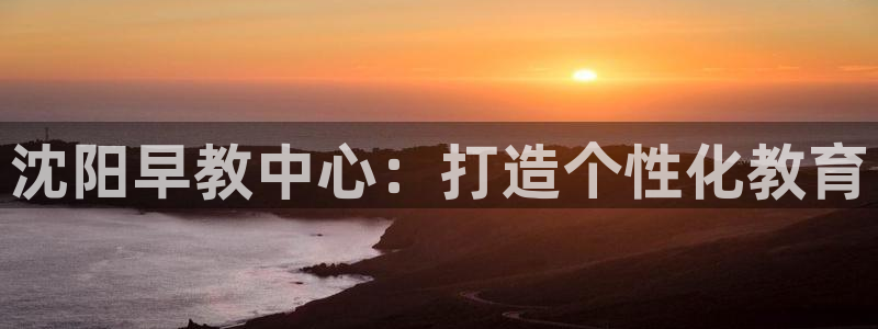 威九国际app客服电话:沈阳早教中心:打造个性化教育