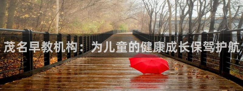 威九国际网站官网:茂名早教机构:为儿童的健康成长保驾护航